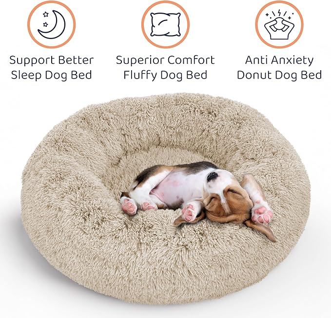 New Soothing Donut Pet Bed