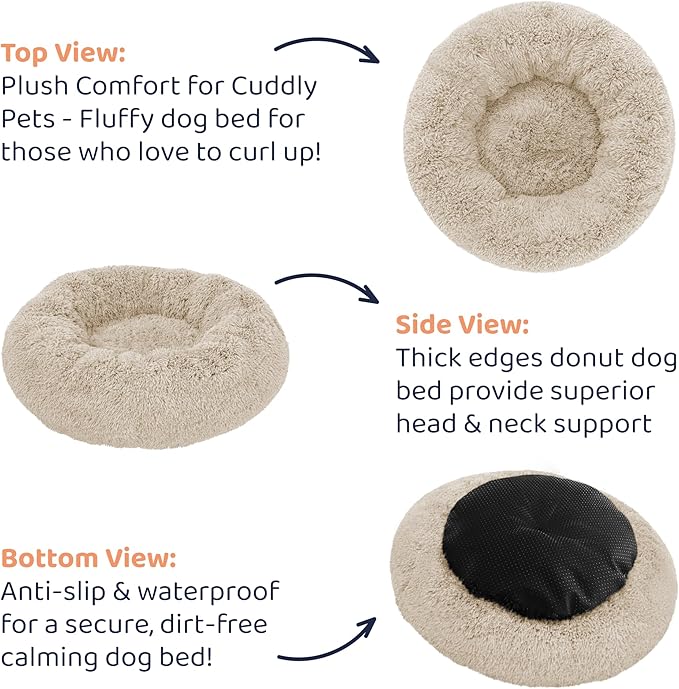 New Soothing Donut Pet Bed