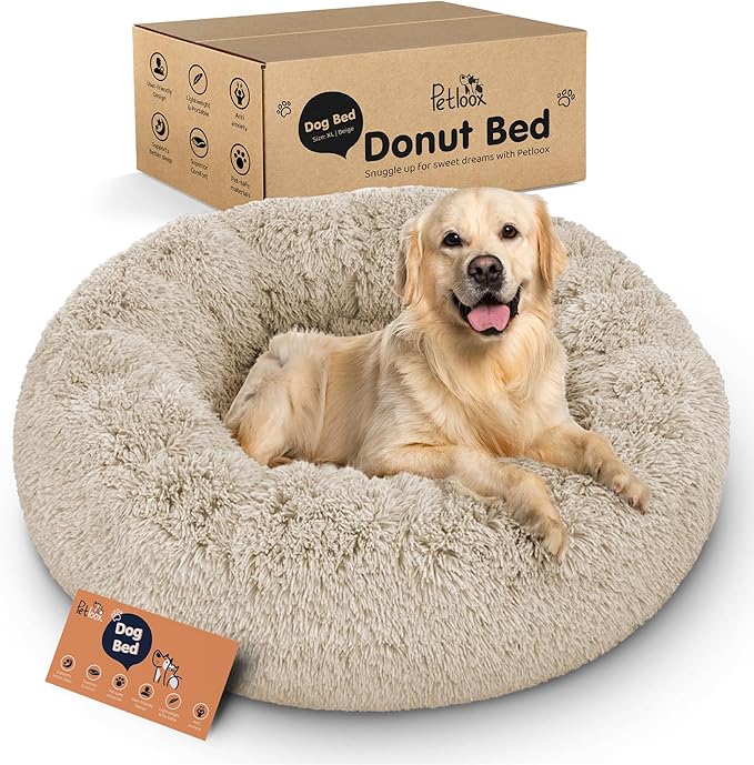 New Soothing Donut Pet Bed