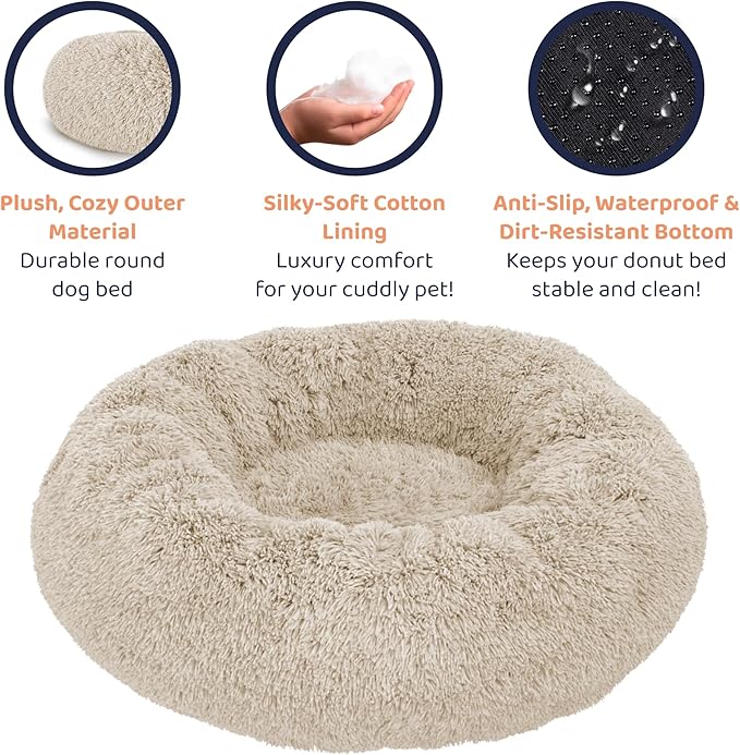 New Soothing Donut Pet Bed